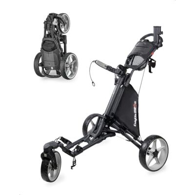 CaddyTek Unisex Caddylite One Swivel V8,Golf Push Cart Trolley, 3 Wheels Golf Push Carts CaddyTek Unisex Caddylite One Swivel V8,Golf Push Cart Trolley, 3 Wheels Golf Push Carts