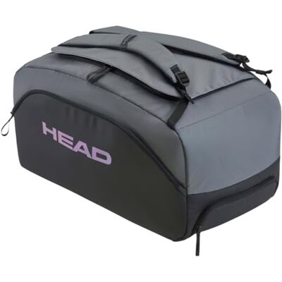 HEAD PRO X Duffle Sport Bag, Black/Dark Grey HEAD PRO X Duffle Sport Bag, Black/Dark Grey