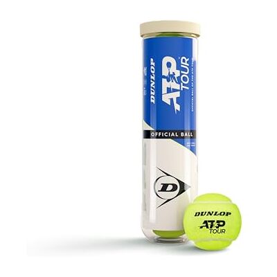 Dunlop Modell - Tennisbälle - Set aus 4 - ATP Tour Qualität Dunlop Modell - Tennisbälle - Set aus 4 - ATP Tour Qualität