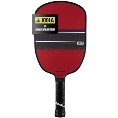 JOOLA Pickleball Schläger Agassi Champion 12mm – Paddle mit NFC, Spin-Oberfläche, Sweetspot-Technologie, USAP-Zertifizierung JOOLA Pickleball Schläger Agassi Champion 12mm – Paddle mit NFC, Spin-Oberfläche, Sweetspot-Technologie, USAP-Zertifizierung