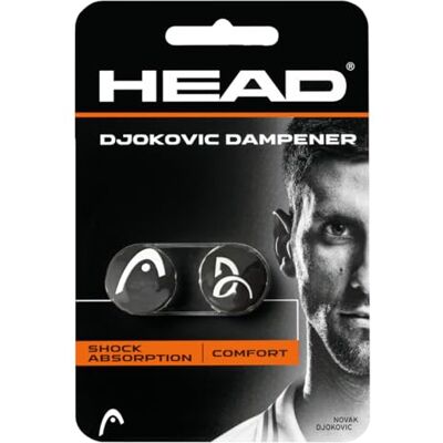 HEAD Djokovic Dämpfer, Black, One Size HEAD Djokovic Dämpfer, Black, One Size
