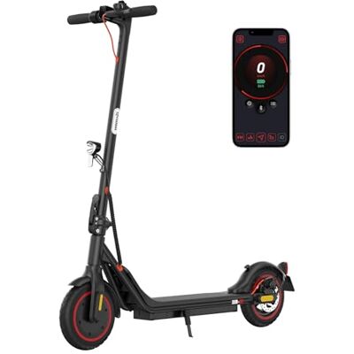 iScooter 500W E Scooter mit Straßenzulassung für Erwachsene mit Smart-App-Steuerung-Max 20/30km Reichweite, ABE Faltbarer E Roller mit 10/8.5 Zoll Luftreifen, Elektroroller Max. 20 km/h Geschwindigkeit iScooter 500W E Scooter mit Straßenzulassung für Erwachsene mit Smart-App-Steuerung-Max 20/30km Reichweite, ABE Faltbarer E Roller mit 10/8.5 Zoll Luftreifen, Elektroroller Max. 20 km/h Geschwindigkeit