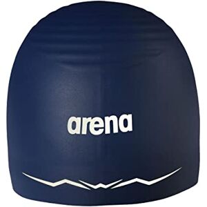 ARENA Aquaforce Wave Wrinkle Free Unisex Racing Silikon Badekappe für Damen und Herren Wettkampfschwimmen oder Training Schwimmausrüstung, Marineblau, Größe M ARENA Aquaforce Wave Wrinkle Free Unisex Racing Silikon Badekappe für Damen und Herren Wettkampfschwimmen oder Training Schwimmausrüstung, Marineblau, Größe M