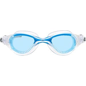 Cressi Flash Goggles Clear/Clear Blue Azure Lens, Herren Schwimmbrille mit separatem Okular Anti Beschlag, Anti Kratz und Anti UV Gläsern, Transparent/Transparent_Hellblau Linsen, Einheitsgröße Cressi Flash Goggles Clear/Clear Blue Azure Lens, Herren Schwimmbrille mit separatem Okular Anti Beschlag, Anti Kratz und Anti UV Gläsern, Transparent/Transparent_Hellblau Linsen, Einheitsgröße
