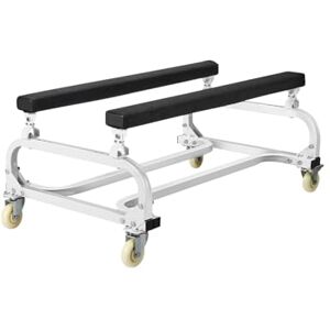 VEVOR Jet Ski Dolly, 454 kg Gewichtskapazität, Kajak Transportwagen, Kanuwagen, Bootsanhänger, verstellbare Kojen mit 4 Rollen & 2 Bremsen, Schwerlast-Slipwagen für Kajaks, Jetskis, Schnellboote VEVOR Jet Ski Dolly, 454 kg Gewichtskapazität, Kajak Transportwagen, Kanuwagen, Bootsanhänger, verstellbare Kojen mit 4 Rollen & 2 Bremsen, Schwerlast-Slipwagen für Kajaks, Jetskis, Schnellboote