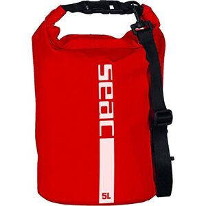 SEAC Dry Bag, Wasserdichte Tasche Ideal für Tauchen, Bootfahren und Reisen, 5 lt, rot SEAC Dry Bag, Wasserdichte Tasche Ideal für Tauchen, Bootfahren und Reisen, 5 lt, rot