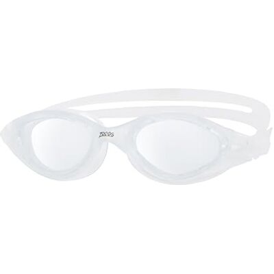 Zoggs Panorama Schwimmbrille Erwachsene, Herren und Damen – UV-Schutz, Antibeschlag, Bequemer, Auslaufsicherer Sitz, Schnell Verstellbares Kopfband, 180° Rundumsicht, Klares Glas/Klar Zoggs Panorama Schwimmbrille Erwachsene, Herren und Damen – UV-Schutz, Antibeschlag, Bequemer, Auslaufsicherer Sitz, Schnell Verstellbares Kopfband, 180° Rundumsicht, Klares Glas/Klar