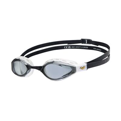 ARENA Air Sonic Wettkampf-Schwimmbrille für Erwachsene, Pool- & Schwimmbrille mit weiten Panoramalinsen, UV-Schutz, 3 austauschbare Nasenstege, Cloud Flex & Antibeschlag-Schutz ARENA Air Sonic Wettkampf-Schwimmbrille für Erwachsene, Pool- & Schwimmbrille mit weiten Panoramalinsen, UV-Schutz, 3 austauschbare Nasenstege, Cloud Flex & Antibeschlag-Schutz