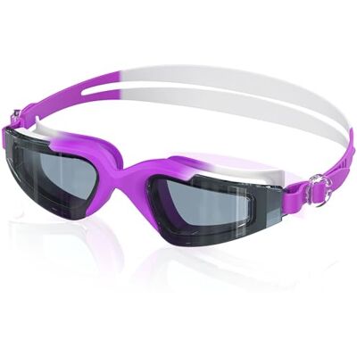 Ambienden Schwimmbrille Erwachsene Jugendliche – Unisex Schwimmbrille Herren Damen – Antibeschlag-HD-Linse, UV-Schutz, Wasserdichte Versiegelung FüR Strand/Pool-Purple Ambienden Schwimmbrille Erwachsene Jugendliche – Unisex Schwimmbrille Herren Damen – Antibeschlag-HD-Linse, UV-Schutz, Wasserdichte Versiegelung FüR Strand/Pool-Purple