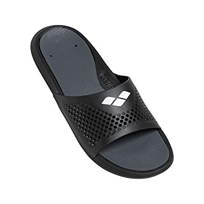 ARENA Bruno Unisex Badeschuhe Herren und Damen, Badelatschen für Schwimmbad und Strand, Badeschlappen mit Ablauflöchern und Ausgezeichneter Haftung auf Nassen Oberflächen ARENA Bruno Unisex Badeschuhe Herren und Damen, Badelatschen für Schwimmbad und Strand, Badeschlappen mit Ablauflöchern und Ausgezeichneter Haftung auf Nassen Oberflächen