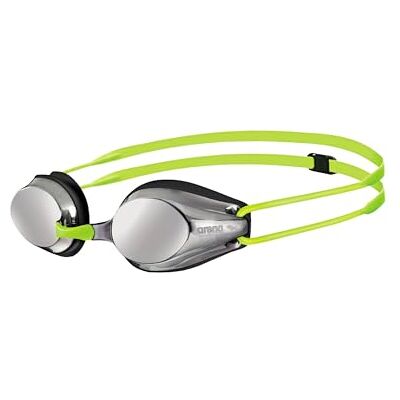 ARENA Tracks Junior Mirror Anti-Fog Wettkampf Schwimmbrille für Kinder, Schwimmbrille mit UV-Schutz, 4 Austauschbaren Nasenstegen, Silikon Dichtungen ARENA Tracks Junior Mirror Anti-Fog Wettkampf Schwimmbrille für Kinder, Schwimmbrille mit UV-Schutz, 4 Austauschbaren Nasenstegen, Silikon Dichtungen