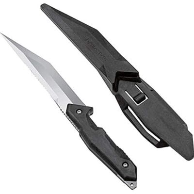 SALVIMAR Ares Tauchmesser, schwarz, 22cm SALVIMAR Ares Tauchmesser, schwarz, 22cm