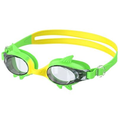 Seaflar Kinder Schwimmbrille Shark Design, 180° HD Weitwinkel Taucherbrille, Anti-Fog & UV-Schutz, Unisex für 3–12 Jahre, GreenY Seaflar Kinder Schwimmbrille Shark Design, 180° HD Weitwinkel Taucherbrille, Anti-Fog & UV-Schutz, Unisex für 3–12 Jahre, GreenY