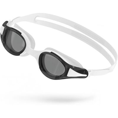 Seaflar Schwimmbrille Erwachsene Unisex Wasserdicht & Antibeschlag Bequeme Taucherbrille Herren Damen mit weichem Nasensteg – für Indoor & Outdoor Schwimmen -White Seaflar Schwimmbrille Erwachsene Unisex Wasserdicht & Antibeschlag Bequeme Taucherbrille Herren Damen mit weichem Nasensteg – für Indoor & Outdoor Schwimmen -White