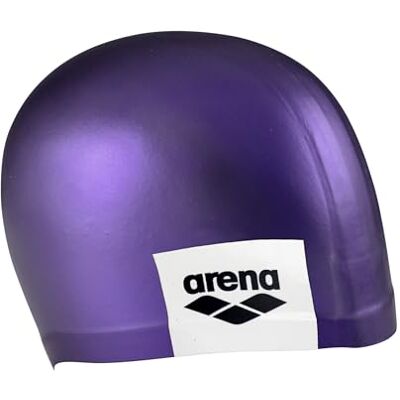 ARENA Uni-Badekappe für Erwachsene mit Logo, geformtes Silikon, für intensives Training, reduzierter Widerstand, Enge Passform, Bequeme Passform, Einheitsgröße ARENA Uni-Badekappe für Erwachsene mit Logo, geformtes Silikon, für intensives Training, reduzierter Widerstand, Enge Passform, Bequeme Passform, Einheitsgröße