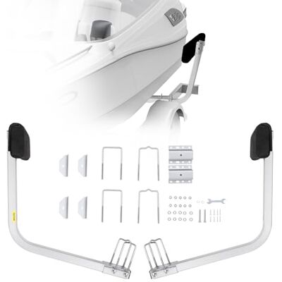 VEVOR T-Form Anhängerpfahl Bootsanhänger Anleitung Kurbelstütze Bootsführung, 330 mm Einstellbare Breite Boat Trailer Guide-on Ersatzteile und Zubehör für Skiboot Fischerboot Segelbootanhänger VEVOR T-Form Anhängerpfahl Bootsanhänger Anleitung Kurbelstütze Bootsführung, 330 mm Einstellbare Breite Boat Trailer Guide-on Ersatzteile und Zubehör für Skiboot Fischerboot Segelbootanhänger