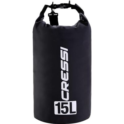 Cressi Dry Bag Black 15lt Cressi Dry Bag Black 15lt