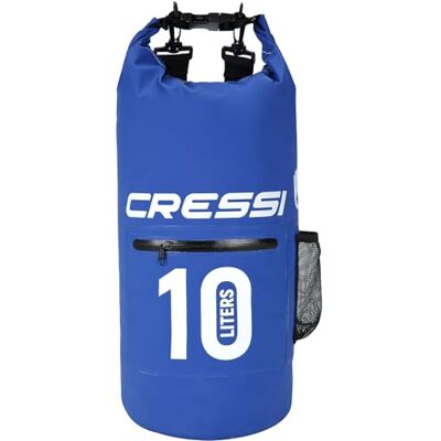 Cressi Dry Bag Blue with Zip 10 lt Cressi Dry Bag Blue with Zip 10 lt