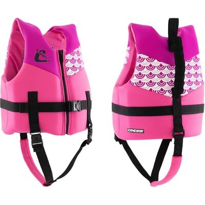 CRESSI Froggy Neoprene Swim Vest Schwimmweste für Kinder Ausgestattet mit Zwei Griffen – Schwimmwesten als Schwimmhilfe & für das Gleichgewicht im Wasser- Rosa/Flieder M: 3/6 Jahre CRESSI Froggy Neoprene Swim Vest Schwimmweste für Kinder Ausgestattet mit Zwei Griffen – Schwimmwesten als Schwimmhilfe & für das Gleichgewicht im Wasser- Rosa/Flieder M: 3/6 Jahre