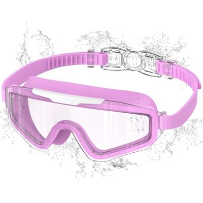 Ambienden HD Schwimmbrille Kinder, Antibeschlag & UV-Schutz, Weitwinkel, Einfache Einstellung, Silikon-Dichtung, Taucherbrille Kinder 3-14 Jahre Unisex, T-PL Ambienden HD Schwimmbrille Kinder, Antibeschlag & UV-Schutz, Weitwinkel, Einfache Einstellung, Silikon-Dichtung, Taucherbrille Kinder 3-14 Jahre Unisex, T-PL