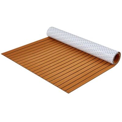 VEVOR Bootsbodenbelag, EVA-Schaum-Bootsdeck 2400 x 1160 x 6 mm, rutschfester selbstklebender Bodenbelag, 27840 cm² großer Marineteppich für Boote, Yachten, Pontons, Kajakdecks VEVOR Bootsbodenbelag, EVA-Schaum-Bootsdeck 2400 x 1160 x 6 mm, rutschfester selbstklebender Bodenbelag, 27840 cm² großer Marineteppich für Boote, Yachten, Pontons, Kajakdecks