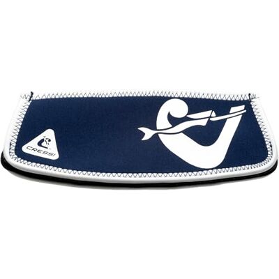 Cressi Simply Neo Mask Strap Cover_Blue Navy/White Neoprenriemenüberzug für Tauchmasken, Blau Navy/Weiß, Einheitsgröße, Unisex Erwachsene Cressi Simply Neo Mask Strap Cover_Blue Navy/White Neoprenriemenüberzug für Tauchmasken, Blau Navy/Weiß, Einheitsgröße, Unisex Erwachsene