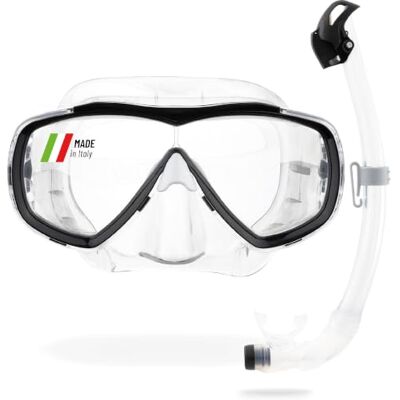 CRESSI Estrella Schnorchelmaske Estrella oder Schnorchelset Maske Estrella + Schnorchel Seal Dry, Einheitsgröße CRESSI Estrella Schnorchelmaske Estrella oder Schnorchelset Maske Estrella + Schnorchel Seal Dry, Einheitsgröße