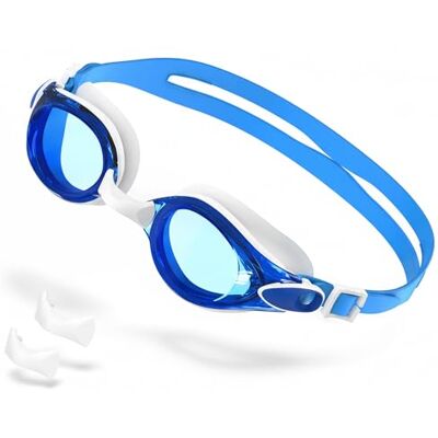 Seaflar Schwimmbrille Herren Damen Taucherbrille Erwachsene Anti-Beschlag Wasserdichte UV-Schutz Bequeme Passform Klarsicht Komfort Austauschbar Nasensteg FüR DraußEn Drinnen-Weiß Blau Seaflar Schwimmbrille Herren Damen Taucherbrille Erwachsene Anti-Beschlag Wasserdichte UV-Schutz Bequeme Passform Klarsicht Komfort Austauschbar Nasensteg FüR DraußEn Drinnen-Weiß Blau