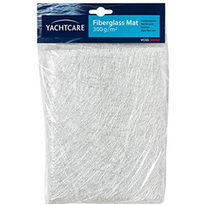 Yachtcare Glasfasermatte/Glasmatte 1m² geeignet für die GFK Reparatur mit Polyesterharz Yachtcare Glasfasermatte/Glasmatte 1m² geeignet für die GFK Reparatur mit Polyesterharz