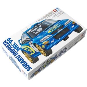 TAMIYA 24218 1:24 Subaru Impreza WRC '99, Modellbausatz,Plastikbausatz, Bausatz zum Zusammenbauen, detaillierte Nachbildung, Unlackiert, Blau TAMIYA 24218 1:24 Subaru Impreza WRC '99, Modellbausatz,Plastikbausatz, Bausatz zum Zusammenbauen, detaillierte Nachbildung, Unlackiert, Blau