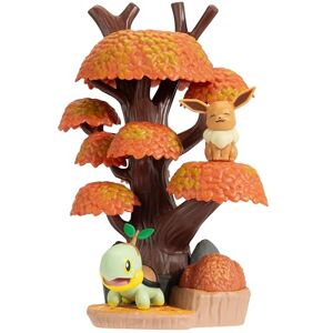 Jazwares Pokémon PKW3683 Select Environment Herbstbaum 15 cm mit Evoli und Chelast, offizielles Figuren Set Jazwares Pokémon PKW3683 Select Environment Herbstbaum 15 cm mit Evoli und Chelast, offizielles Figuren Set