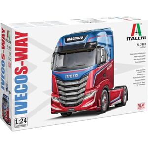 Italeri 3963 1:24 IVECO S-Way- Modellbau, Bausatz, Standmodellbau, Basteln, Hobby, Kleben, Plastikbausatz, detailgetreu, LKW Modell, Truck 1:24 Italeri 3963 1:24 IVECO S-Way- Modellbau, Bausatz, Standmodellbau, Basteln, Hobby, Kleben, Plastikbausatz, detailgetreu, LKW Modell, Truck 1:24