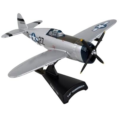 Postage Stamp Daron P-47 Thunderbolt Kansas Tornado II 1/100 Maßstab Kunststoff Miniaturflugzeug Erwachsener Militär Hobbyisten und Luftfahrt-Enthusiasten Unisex Postage Stamp Daron P-47 Thunderbolt Kansas Tornado II 1/100 Maßstab Kunststoff Miniaturflugzeug Erwachsener Militär Hobbyisten und Luftfahrt-Enthusiasten Unisex
