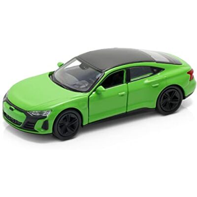 Audi 3202100110 Modellauto RS e-tron GT Modell 1:38 Miniatur, Pullback-Antrieb, grün Audi 3202100110 Modellauto RS e-tron GT Modell 1:38 Miniatur, Pullback-Antrieb, grün
