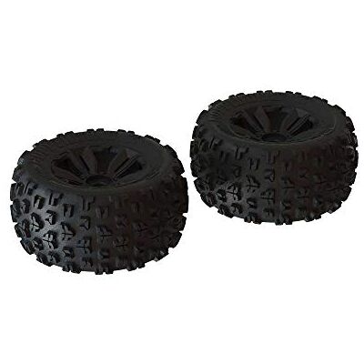 ARRMA 1/8 DBoots Copperhead2 MT Vorder/Hinten 3.8 vormontierte Reifen, 17mm Hex, Schwarz (2) ARRMA 1/8 DBoots Copperhead2 MT Vorder/Hinten 3.8 vormontierte Reifen, 17mm Hex, Schwarz (2)