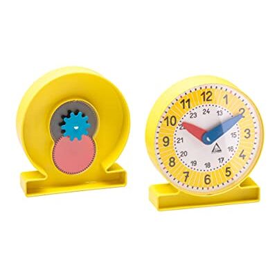 Wissner Unterrichtsuhr - Einstellbare Zeit - 11cm - Kunststoff Wissner Unterrichtsuhr - Einstellbare Zeit - 11cm - Kunststoff