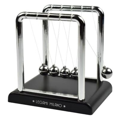 LEGAMI Pendolo, 9 x 9 cm, aus ABS und Stahl, Perfekter Objekt, zeigt 3 Lesezeichen am Newton Motorrad, entspannend, kreativ und konzentriert Sich, Mehrfarbig, S LEGAMI Pendolo, 9 x 9 cm, aus ABS und Stahl, Perfekter Objekt, zeigt 3 Lesezeichen am Newton Motorrad, entspannend, kreativ und konzentriert Sich, Mehrfarbig, S