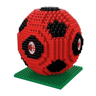 FOCO Offizielles Lizenzprodukt AC Milan BRXLZ-Steine 3D-Fußball BAU-Set 12+ yo FOCO Offizielles Lizenzprodukt AC Milan BRXLZ-Steine 3D-Fußball BAU-Set 12+ yo