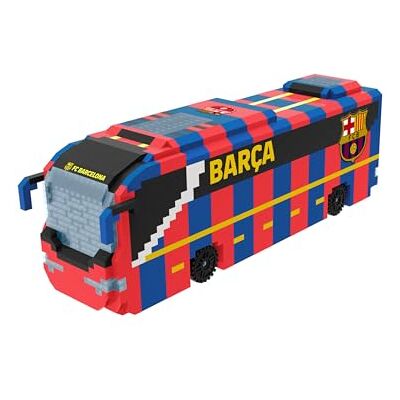 FOCO Offizielles Lizenzprodukt FC Barcelona BRXLZ-Steine 3D-Fußball-Reisebus Bau-Set FOCO Offizielles Lizenzprodukt FC Barcelona BRXLZ-Steine 3D-Fußball-Reisebus Bau-Set