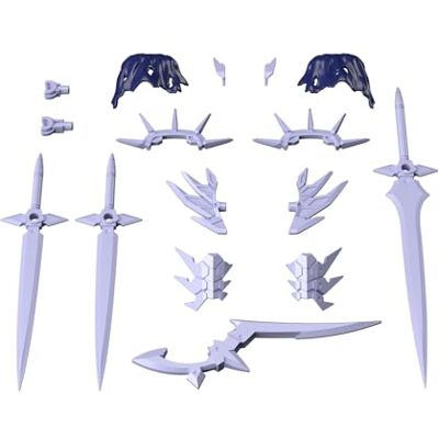 BANDAI Spirits 30MF Class-Up Armor (Liber Assassin Slash), farbcodiertes Kunststoffmodell BANDAI Spirits 30MF Class-Up Armor (Liber Assassin Slash), farbcodiertes Kunststoffmodell