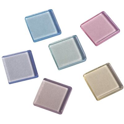 Rayher Acryl Mosaik, transparent 1x1cm, ca. 205Stück, SB-Box 50g , Pastelltöne-Mischung, quadratisch, Kunststoffsteine, Kunststoffmosaik durchscheinend,14540685, Mittel, Pastell Rayher Acryl Mosaik, transparent 1x1cm, ca. 205Stück, SB-Box 50g , Pastelltöne-Mischung, quadratisch, Kunststoffsteine, Kunststoffmosaik durchscheinend,14540685, Mittel, Pastell