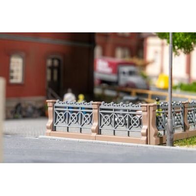 FALLER 180426 Villenzaun, grau Spurweite H0 FALLER 180426 Villenzaun, grau Spurweite H0