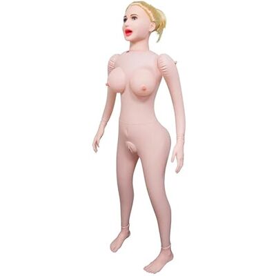 Hidden Desire Lusty Lola Aufblasbare Liebespuppe 160 cm – Inflatable Love Doll aus PVC & Silikon – Realistische Sex Puppe für Erwachsene – Blow Up Doll Adult Toy Hidden Desire Lusty Lola Aufblasbare Liebespuppe 160 cm – Inflatable Love Doll aus PVC & Silikon – Realistische Sex Puppe für Erwachsene – Blow Up Doll Adult Toy