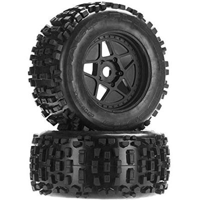 ARRMA 1/8 DBoots Backflip Monster Truck 6S vorne/hinten 2.8 vormontierte Reifen, 17mm Hex (2) ARRMA 1/8 DBoots Backflip Monster Truck 6S vorne/hinten 2.8 vormontierte Reifen, 17mm Hex (2)