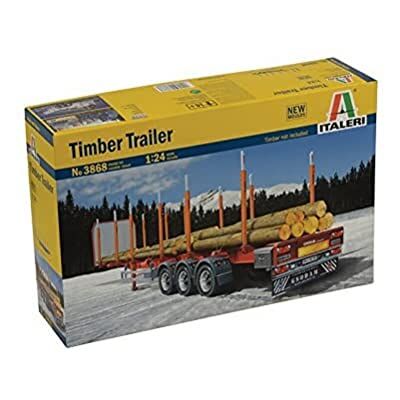 Italeri Italieri 3868 Timber Trailer 1:24 Italeri Italieri 3868 Timber Trailer 1:24
