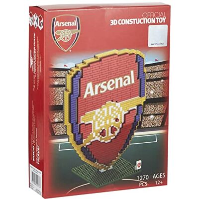 FOCO arsenal fc logo 3d brxlz bausatz Rot, Blau, Gold FOCO arsenal fc logo 3d brxlz bausatz Rot, Blau, Gold