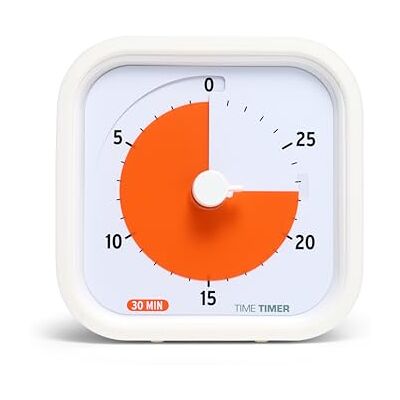 TIME TIMER 30 Minuten MOD Education Edition – Visueller Timer mit Desktop-Software für Kinder im Klassenzimmer, Sitzungs-Timer, Lernwerkzeug und Bürobesprechungen mit leisem Betrieb (30 Minuten) TIME TIMER 30 Minuten MOD Education Edition – Visueller Timer mit Desktop-Software für Kinder im Klassenzimmer, Sitzungs-Timer, Lernwerkzeug und Bürobesprechungen mit leisem Betrieb (30 Minuten)