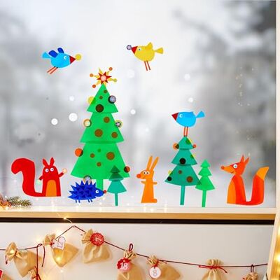 HABA Bastelset Fensterbild Weihnachten HABA Bastelset Fensterbild Weihnachten