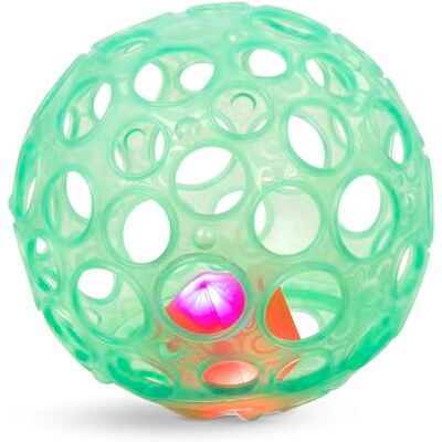 B. toys Grab 'n' Glow Baby-Ball Sensorisches aufleuchtendes Baby Spielzeug Textured Ball with Holes Leuchtende Lichter & Rassel Spielzeug für Kleinkinder, Babys B. toys Grab 'n' Glow Baby-Ball Sensorisches aufleuchtendes Baby Spielzeug Textured Ball with Holes Leuchtende Lichter & Rassel Spielzeug für Kleinkinder, Babys