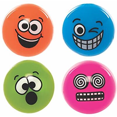 Baker Ross FE321 Aufleuchtender Hüpfball, perfekt für Kinder-Partytüten, Gastgeschenke, Taschengeld-Spielzeug oder kleine Geschenke für Kinder, 4 Stück Baker Ross FE321 Aufleuchtender Hüpfball, perfekt für Kinder-Partytüten, Gastgeschenke, Taschengeld-Spielzeug oder kleine Geschenke für Kinder, 4 Stück